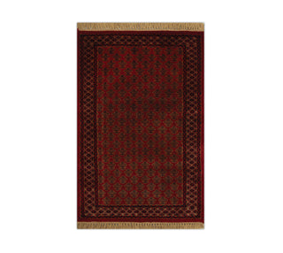 Herati 2'6x4 Red Wool Small Area Persian Rug