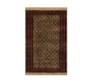 Herati 2'6x4 Hand Knotted Persian Runner Rug