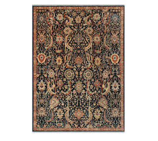 Shahbagh 9x12 Noor Garden Traditional Bird & Floral Area Rug