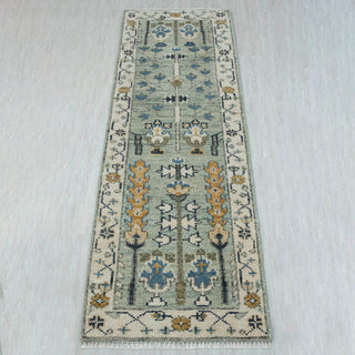 Persian Tree of Life Inspired Runner / Hallway Custom Rug