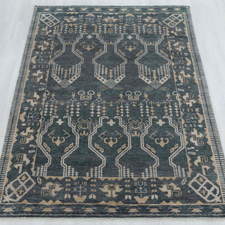 Nomad 9x12 Tribal Geometric Design Woolen Rug