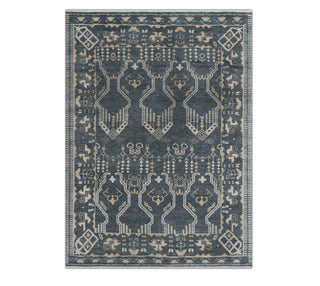 Nomad 9x12 Tribal Geometric Design Woolen Rug