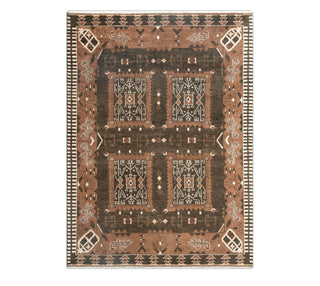 Menora Hand Knotted Olive Green Wool Area Rug