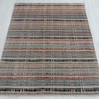 Kent 8x10 Plaid Hand Knotted Woolen Area Rug