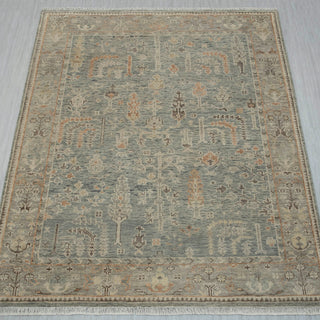 Morris 8x10 Distressed Muted Tones Cypress Tree Wool Rug