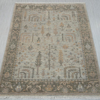 Santer 8x10 Distressed Look Cypress Tree Wool Rug