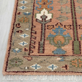 Persian Tree of Life Inspired Soft Plush Feel Wool Runner Rug