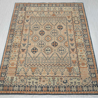 Patricia 9x12 Hand Knotted Tribal Oushak Inspired Wool Rug