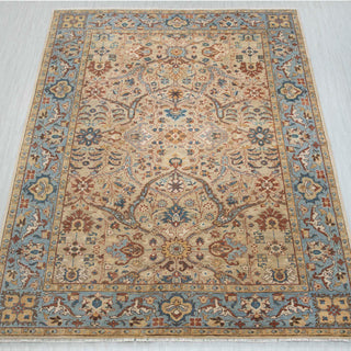 Zarin 9x12 Beige Persian Bidjar Reproduction Wool Rug