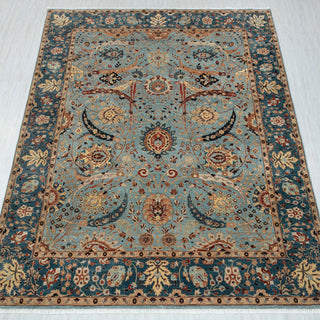 Samad 8x10 Hand Knotted Persian Kerman Sickle Rug