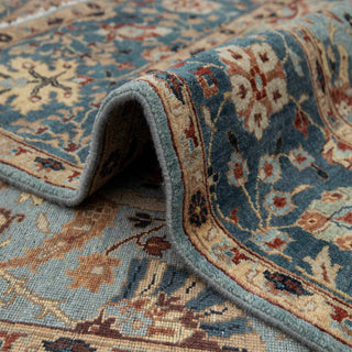 Samad 8x10 Hand Knotted Persian Kerman Sickle Rug