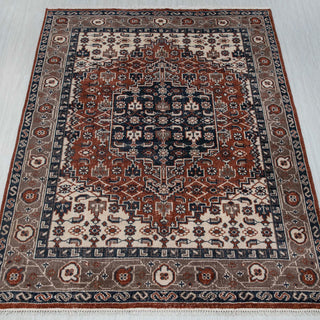 Ashley 8x10 Low Pile Persian Heriz Inspired Wool Rug