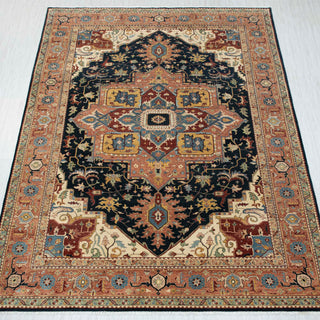 Shazia 10x14 Large Area Hand Knotted Persian Serapi Wool Rug