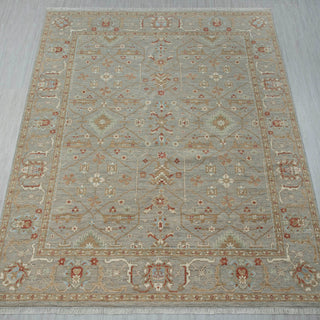 Fairley 8x10 Traditional Persian Style Gray Wool Rug