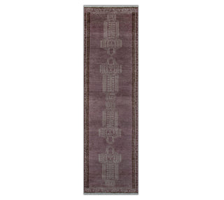 Wilson Hand Knotted Custom Size Plush Feel Runner Rug