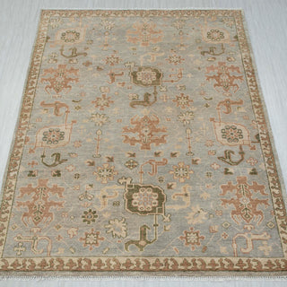 Richardson 8x10 Hand Knotted Muted Wool Oushak Rug