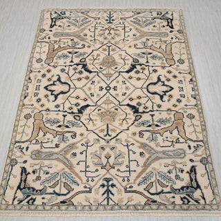 Harnet 8x10 Tabriz Inspired Pattern Woolen Rug
