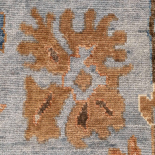 Kate 9x12 Gray Hand Knotted Modern Oushak Woolen Rug