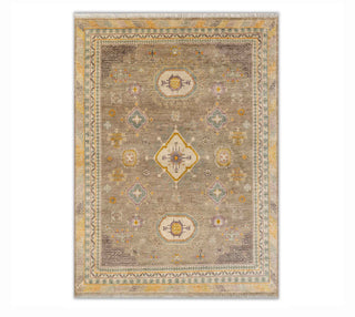 Beige Persian Khotan Wool Large Area Custom Size Rug