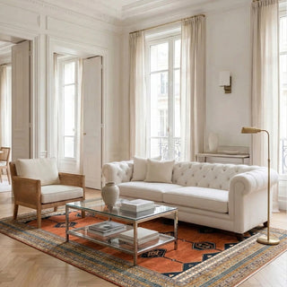 Parviz Classic Rust High Quality Persian Rug