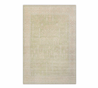 Green Muted Look Tree Of Life Design Premium Wool Hand Knotted Turkish Inspired Rug