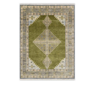 Green Persian Serapi Handmade Soft Quality Wool Rug For bedroom Rug for Living room