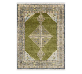 Green Persian Serapi Handmade Soft Quality Wool Rug For bedroom Rug for Living room