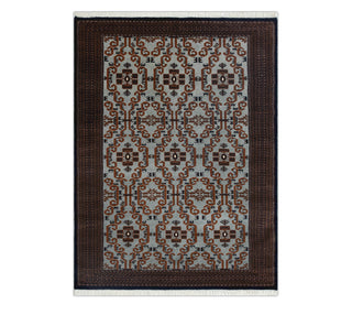 Samarqand 5x7 Tribal Bokhara Pure Wool Area Rug