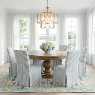 Hand-knotted wool rug featuring tree-of-life garden pattern in ivory, teal, gold, pink, 8x10 size