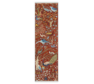 2'6x10 Persian Garden of Paradise Bird Runner Rug