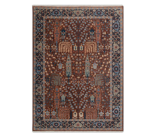 Meghan Persian Tree of Life Inspired Fine Weave Wool Rug