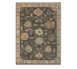 Langford 8x10 Hand Knotted Floral Motifs Oushak Rug