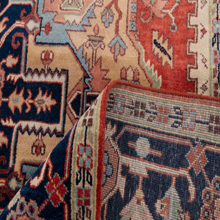 Hadera High Quality Persian Heriz Serapi Wool Rug
