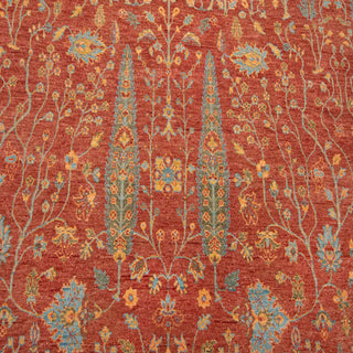 Carolina 12x15 Cypress Tree & Garden Wool Rug