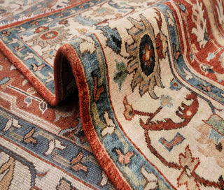 Ramin - 8x10 Traditional Persian Tabriz Red Wool Super Fine Weave Rug