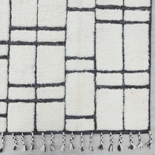 Marc Star - Geometric Moroccan Beni Ourain Berber Shag Boho Customize Rug