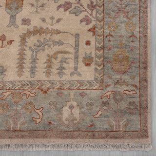 Sabee 9x12 Soft Muted Pastel Garden View Rug