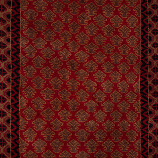 Herati - 2.6x10 Red Tribal Senneh Fine Weave Silky Feel Runner Rug