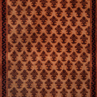 Herati - 3x5 Beige Tribal Senneh Fine Weave Silky Feel Wool Rug