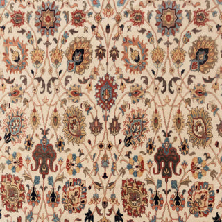 Kingsley 9x12 Hand Knotted Persian Floral Motifs Wool Rug