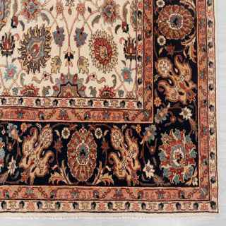 Kingsley 9x12 Hand Knotted Persian Floral Motifs Wool Rug