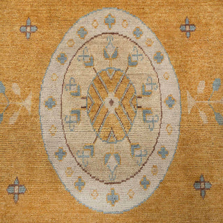 Khotan Loom 10x14 Medallion Persian Khotan Wool Rug