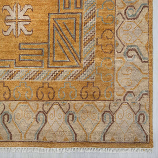 Khotan Loom 10x14 Medallion Persian Khotan Wool Rug