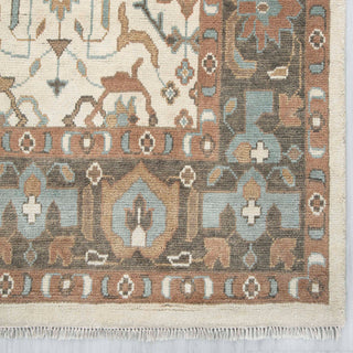 Harry - 9x12 New Ivory Wool Persian Inspired Fine Weave Rug