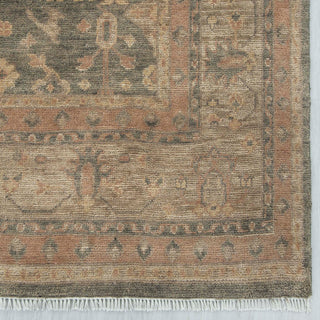 Damank 8x10 Vintage Style Hand Knotted Wool Rug