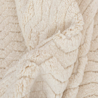 Astrid - Moroccan Ribbed Zigzag Boho Woolen Rug
