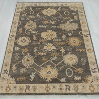 Langford 8x10 Hand Knotted Floral Motifs Oushak Rug