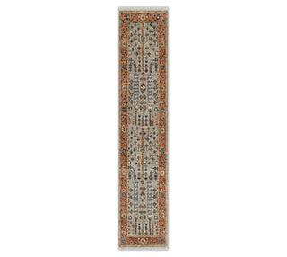 Custom Size Persian Tree Of Life Inspired Runner / Hallway Rug