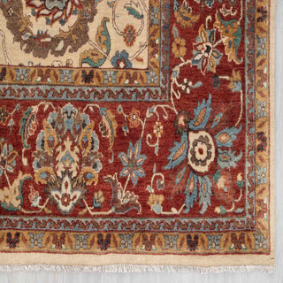 Vanessa - 9x12 New Ivory Decorative Floral Persian High Quality Wool Rug