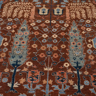 Meghan Persian Tree of Life Inspired Fine Weave Wool Rug